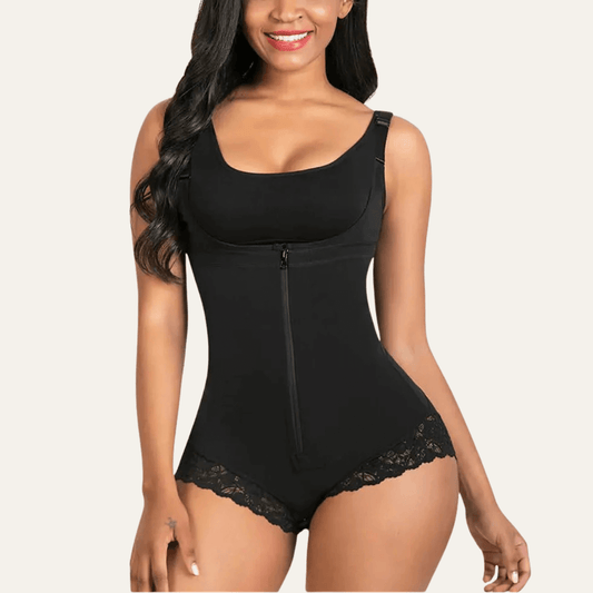 Colombian Firm Tummy Control Faja with Zip & Hooks